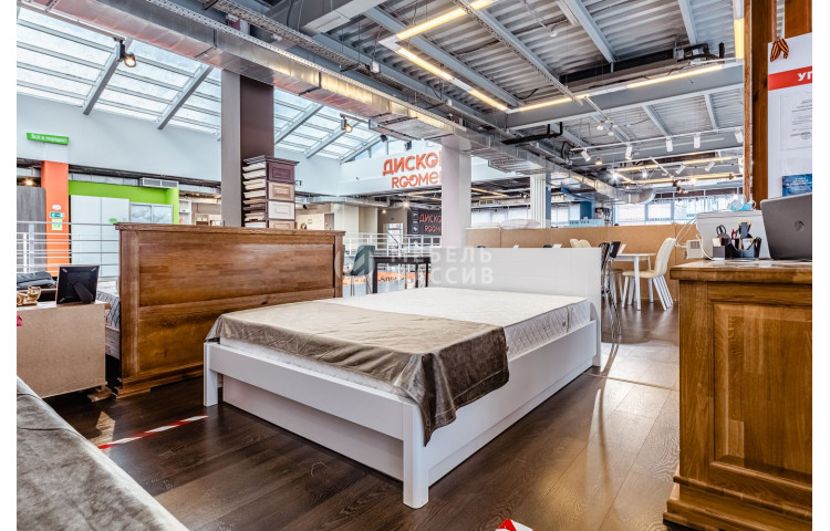 Кровать Готика Nice (белая эмаль)