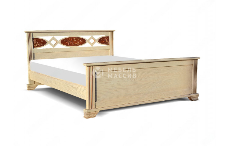 Кровать Лирона из дуба