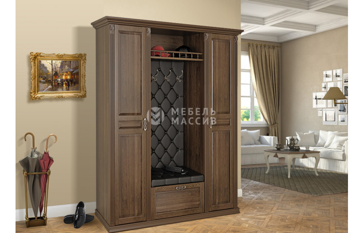 Прихожая с открытой вешалкой 1 из серии Тунис
