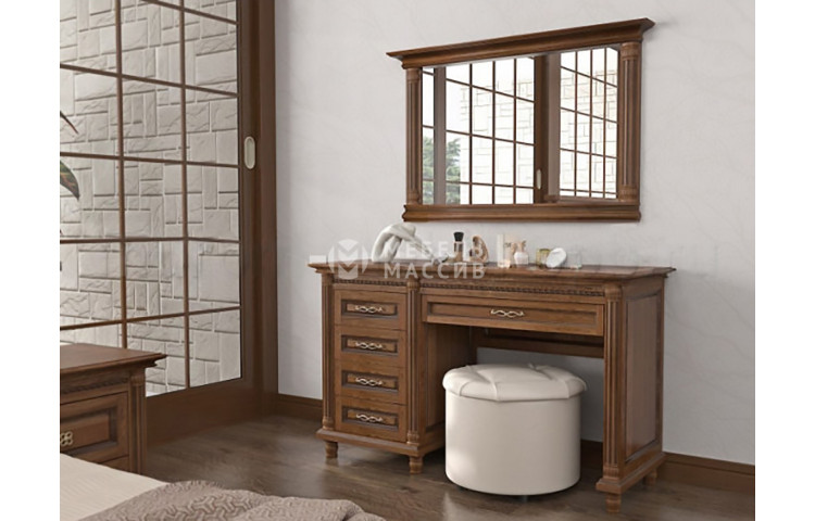 Туалетный стол Мелиса 2 с зеркалом